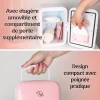 Réfrigérateur pour produits de beauté et de maquillage - Rose - 2