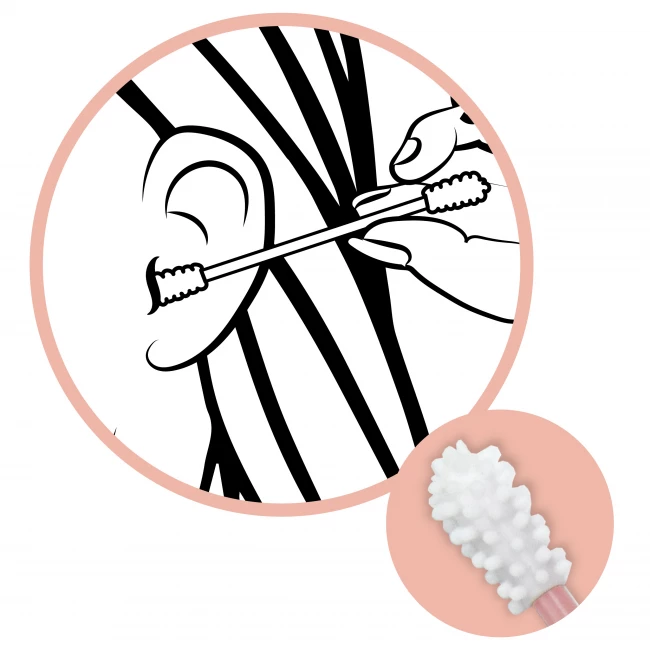 Reusable Silicone Swabs