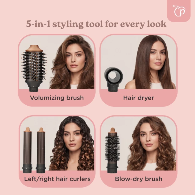 Hair Styler 5-in-1 Styling Set