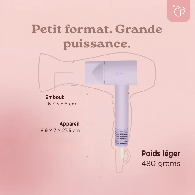 Sèche-cheveux ionique